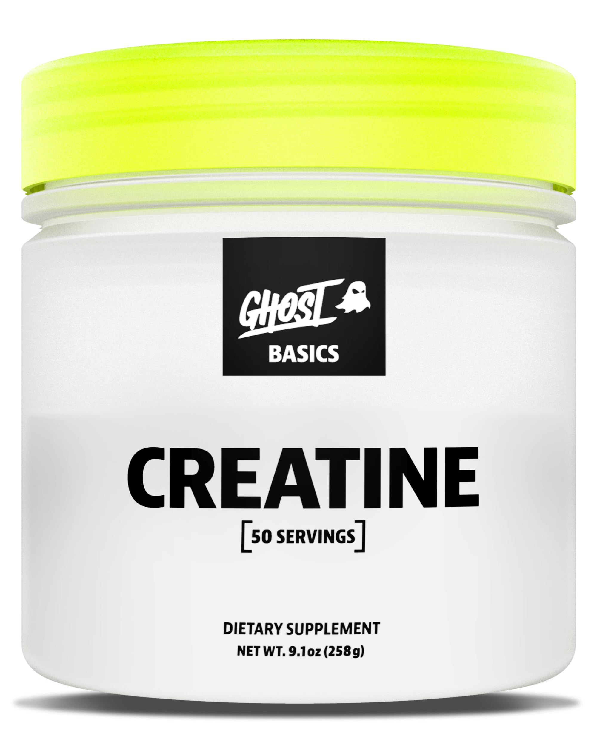 Ghost Basics Creatine powder dispense with scoop for easy daily performance support