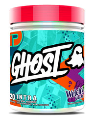 GHOST Intra Welch's Grape bottle shows transparent labeling for full ingredient visibility and trust.