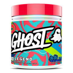 Ghost Legend pre-workout bottle front view for energized gym sessions