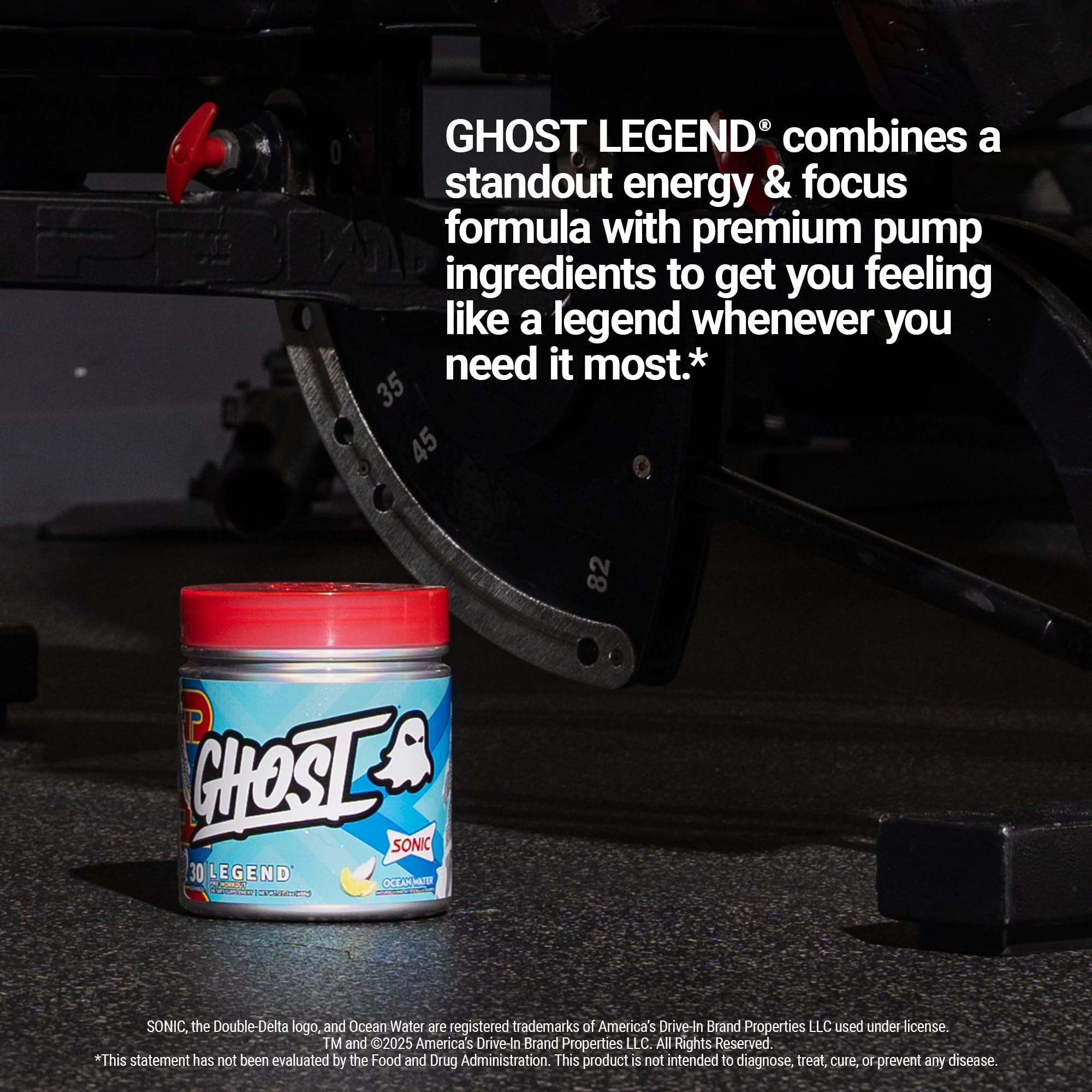 GHOST Legend pre-workout NeuroFactor ingredient for enhanced mental focus