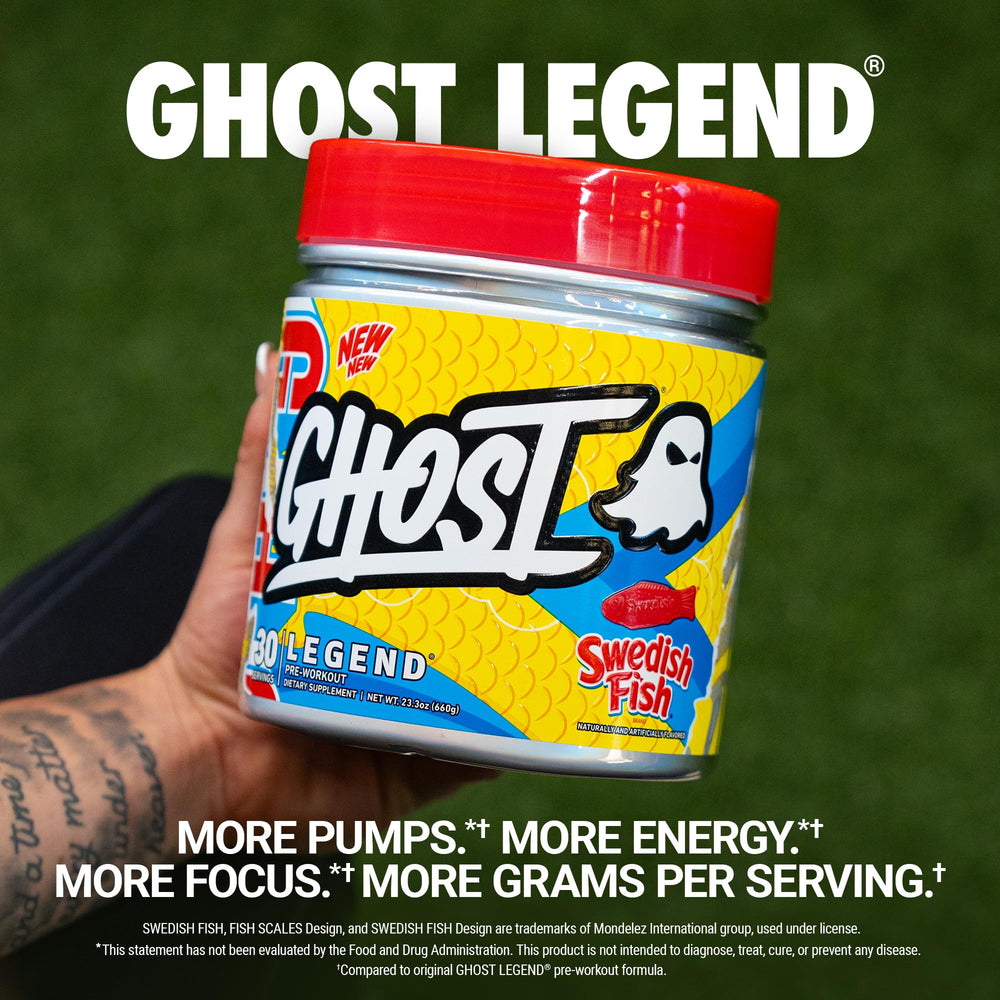 GHOST Legend scoop-dispense demonstrates precise dosing for pumps.