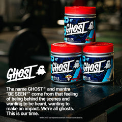 Ghost Size lifestyle shot emphasizes premium branding for an active routine.