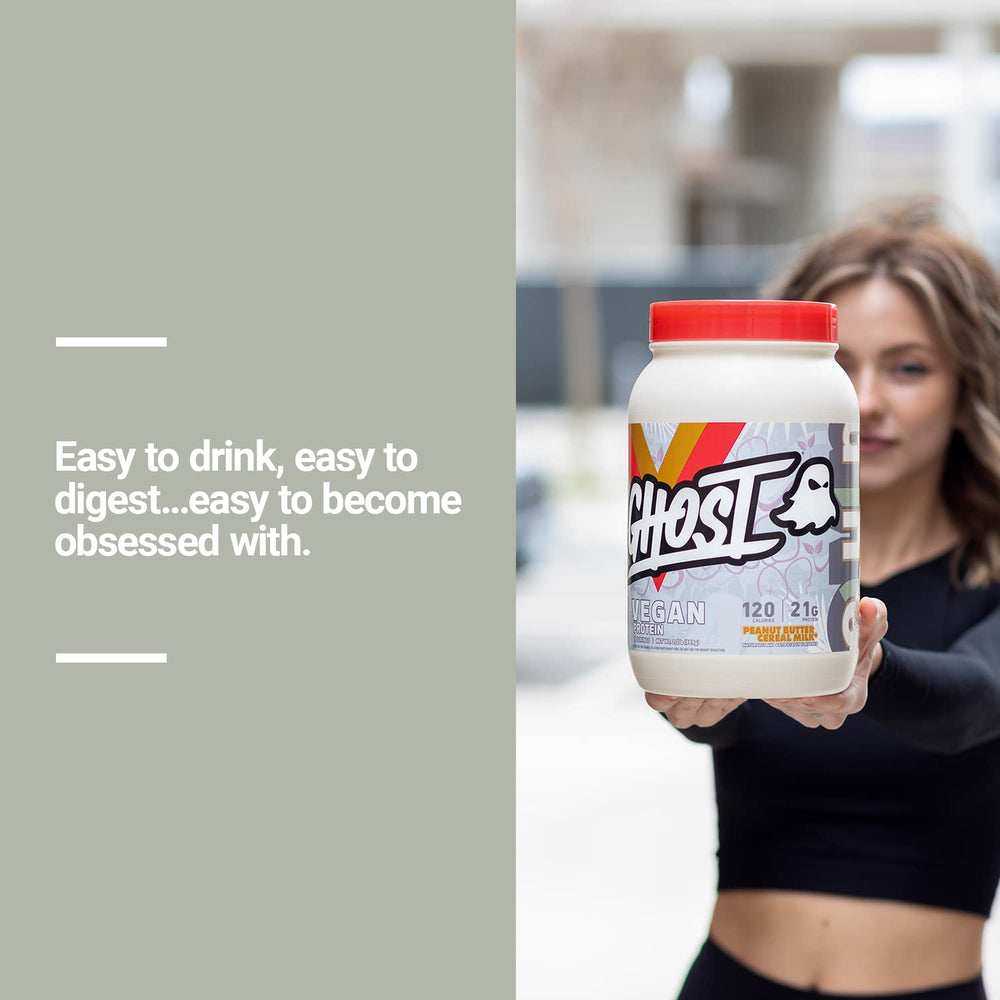 Ghost Vegan Protein plant-based blend from pea, pumpkin and watermelon seed sources