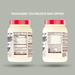 Ghost Vegan Protein nutrition panel close-up showing transparent dose of each ingredient