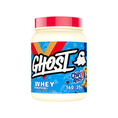GHOST Whey Chips Ahoy! en tubo de 1 lb, proteína de digestión rápida para batidos