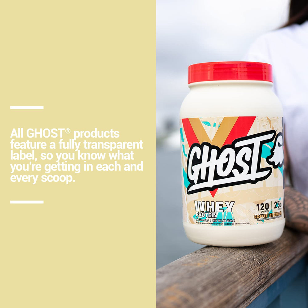 GHOST digestive enzymes promote smooth mixability in shakes.
