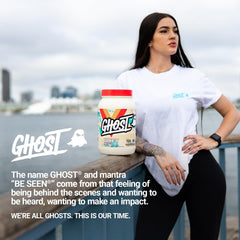 GHOST whey powers shakes, smoothies, and baking adventures.