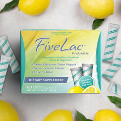 Close-up of lemon-flavored powder signaling pleasant taste and consistency.