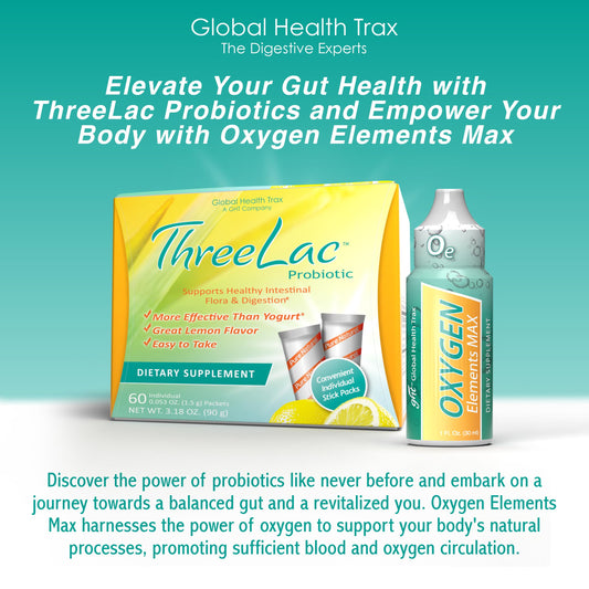 ThreeLac Lemon Probiotic Powder measuring scoop for convenient daily use.