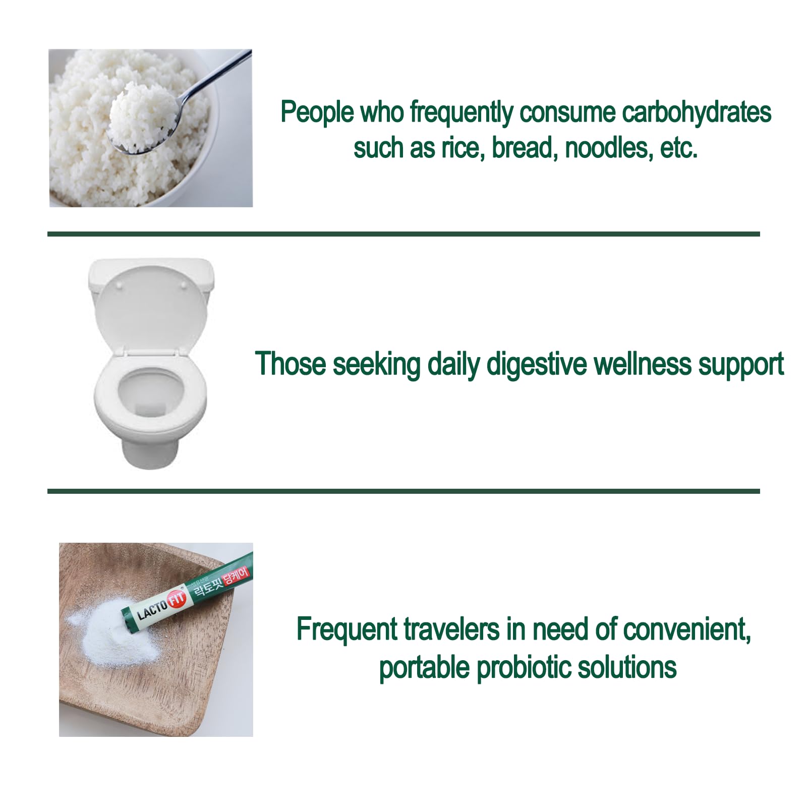 GIANANO Digestive health powder dissolves easily in water.