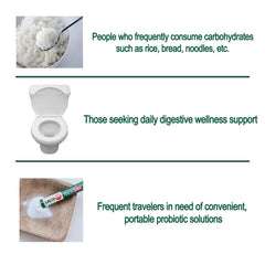 GIANANO Digestive health powder dissolves easily in water.