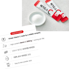 GIANANO Vitamin C stick being taken directly or mixed into a beverage.