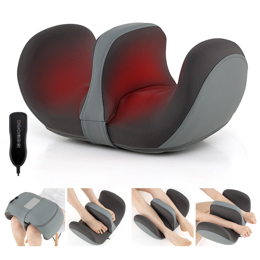 Giantex foot massager with heat delivering soothing kneading on feet