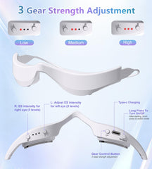 GIAYERN adjustable strap adapts to different face shapes.