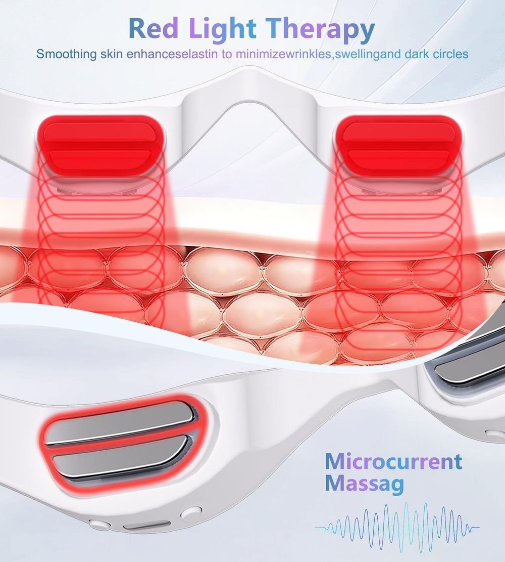 GIAYERN microcurrent eye massage tones muscles for a firmer look.