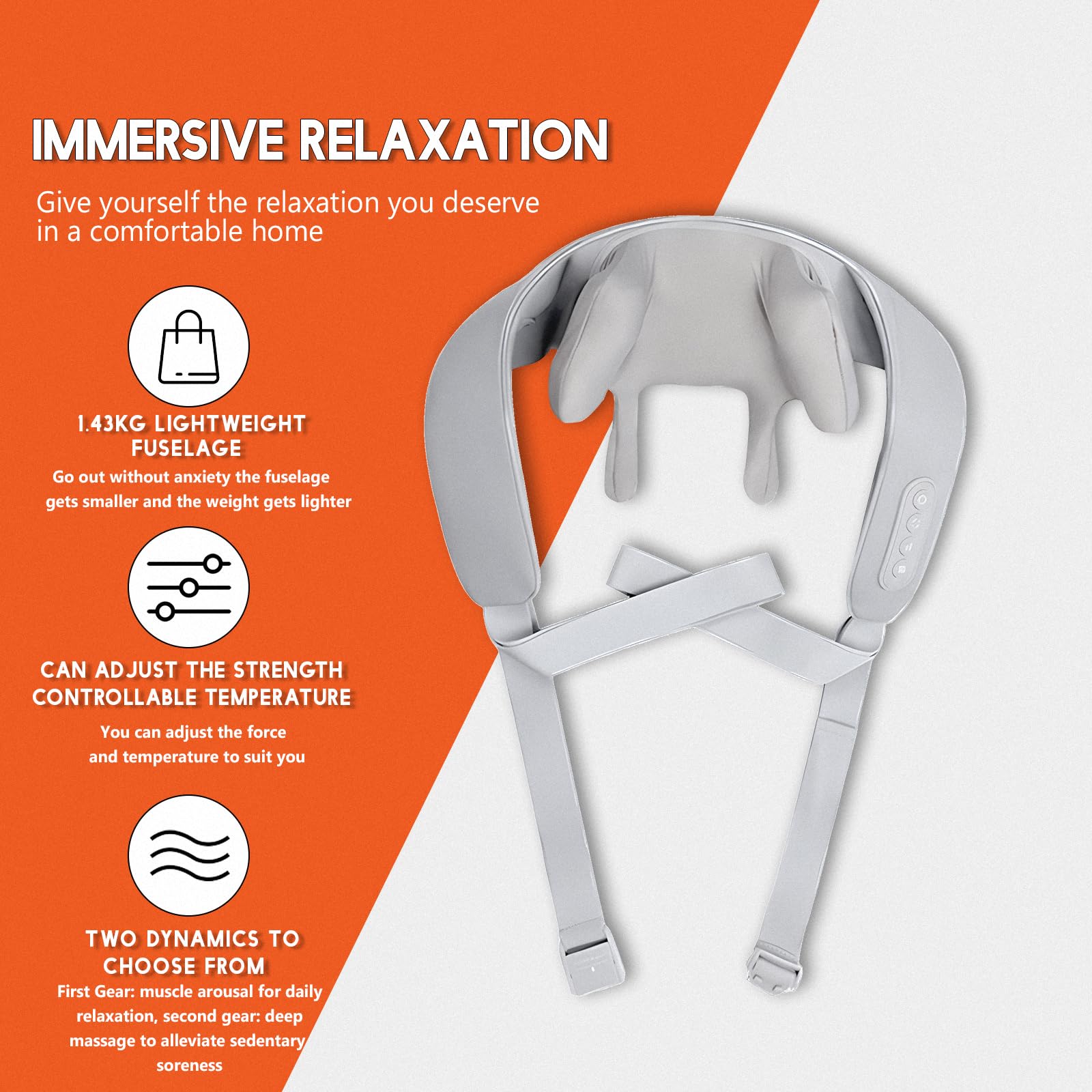 gigididi cordless massager showing battery status indicator for convenience