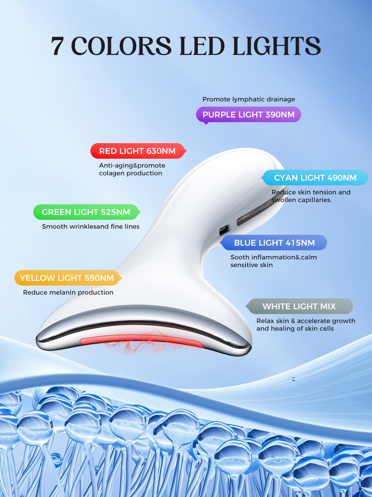 GIHWRRI face sculpting device delivers gentle massage for firmer contours