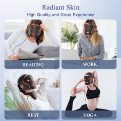GIHWRRI full-face and neck coverage supports seamless routine