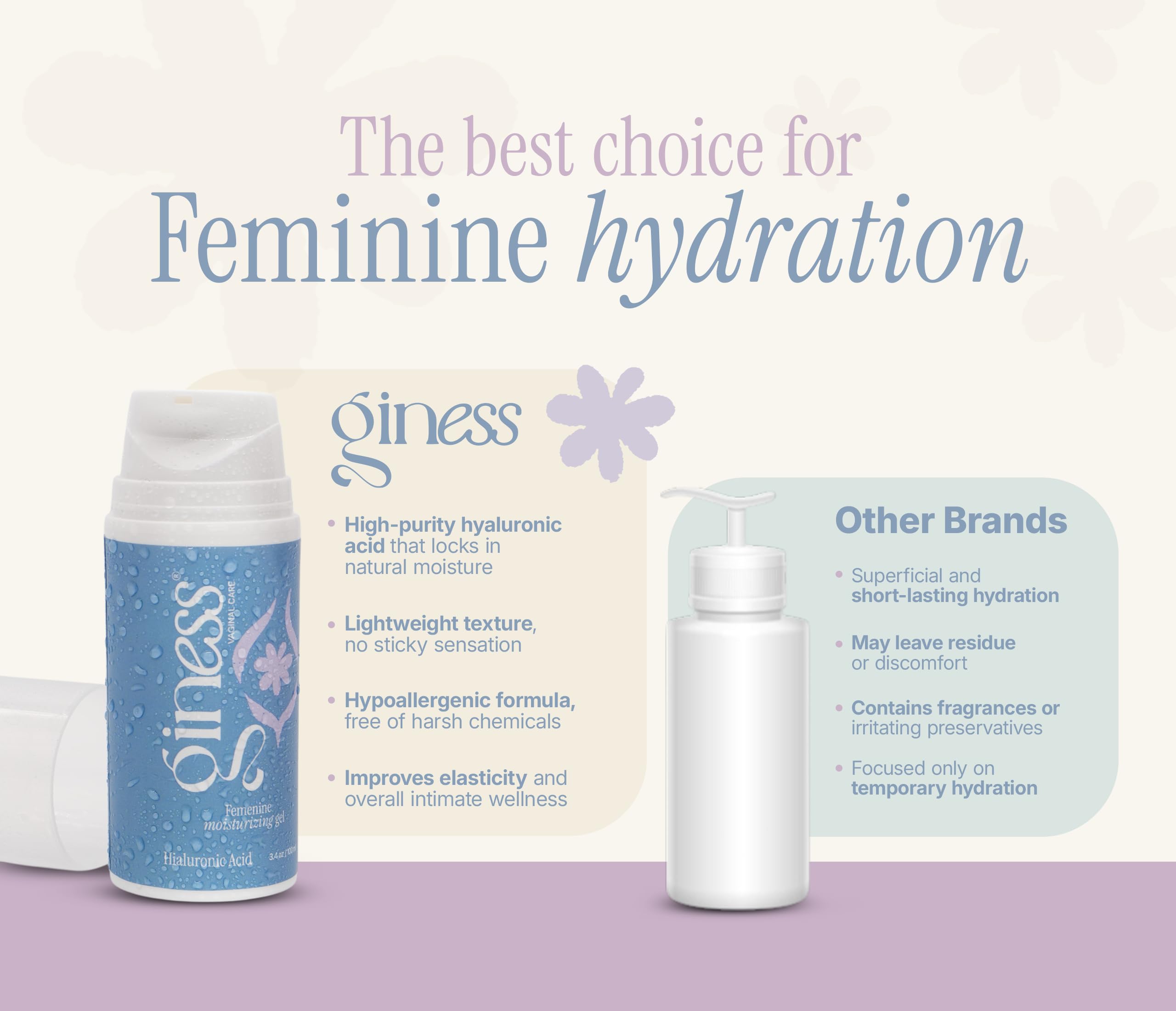 GINESS Self-care scene with hydration hints at cycle-friendly daily rituals.