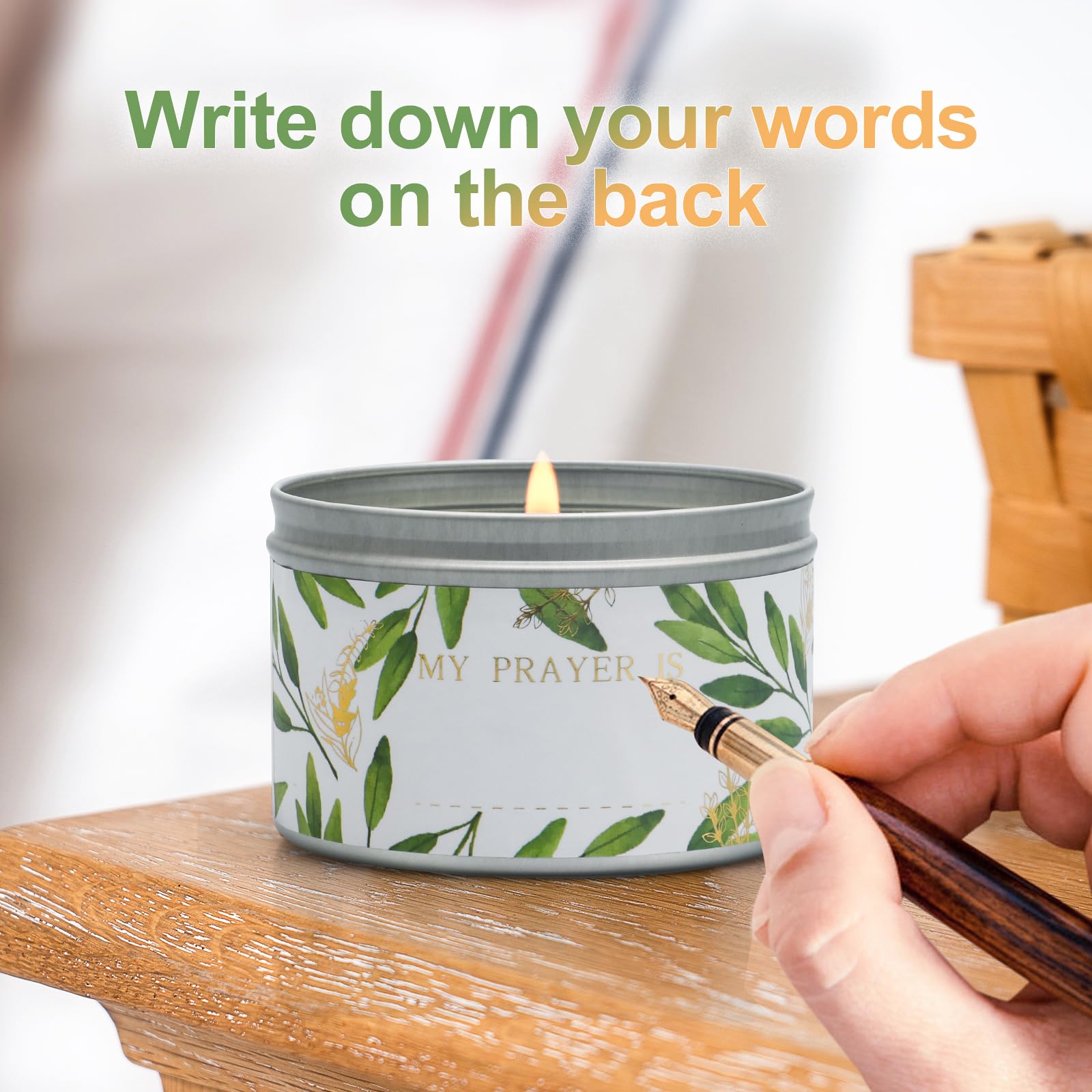 Gisly recyclable jar keeps the candle after use