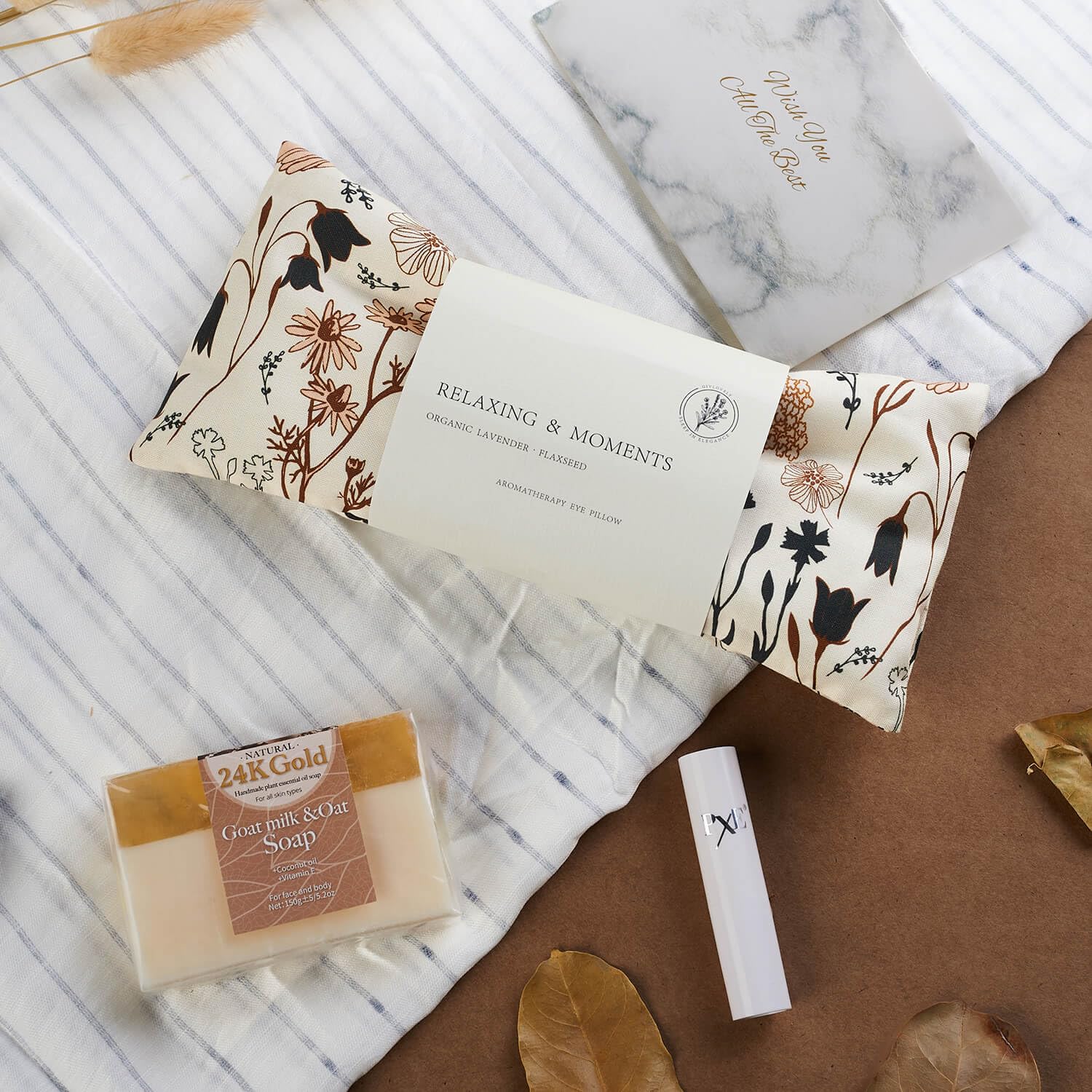 GivLovely oatmeal goat milk soap cleanses gently while nourishing skin.