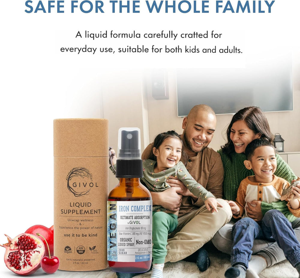 GIVOL clean ingredients banner emphasizes safe, transparent formula.