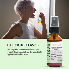 GIVOL Organic Zinc Boost Mist dosing-dispense demonstrates easy spray use
