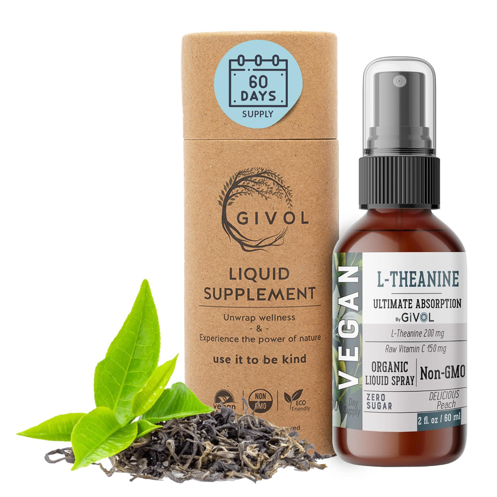 GIVOL real peach extract flavor liquid spray for daily wellness