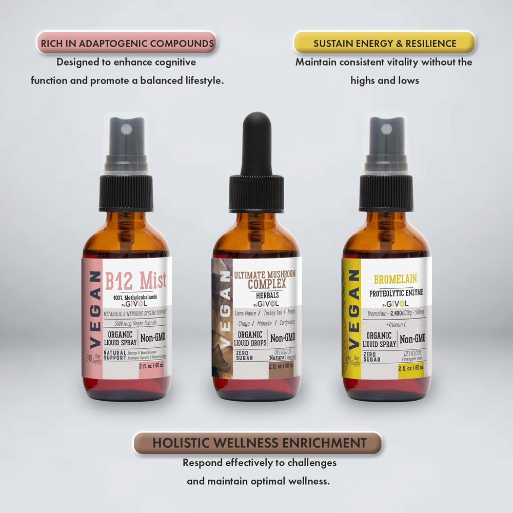 GIVOL Bromelain Spray provides convenient on-the-go vitality support