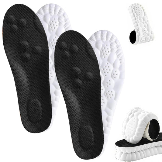 Giwytey 4D Cloud Insole close-up of the heel cushion for all-day comfort.