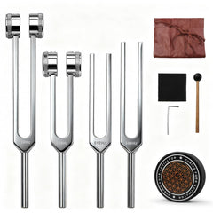 Gkweres tuning forks 128Hz with premium longevity for precise resonance during meditation
