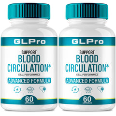 IDEAL PERFORMANCE GL PRO Blood Support Capsules bottle shown for daily circulation support.