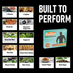 GLADTON Baller dosage capsule showing fast-acting daily use