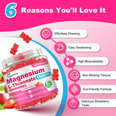 Ingredients card for GlaGmrry gummies highlighting cofactors like D3, Zinc, and B6