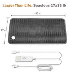 Glamigee pad supports dry or moist heating for versatile relief.