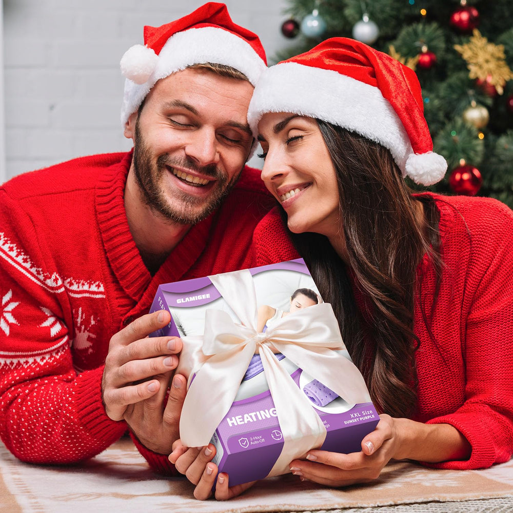 Glamigee gift-ready heating pad makes a thoughtful present for loved ones.