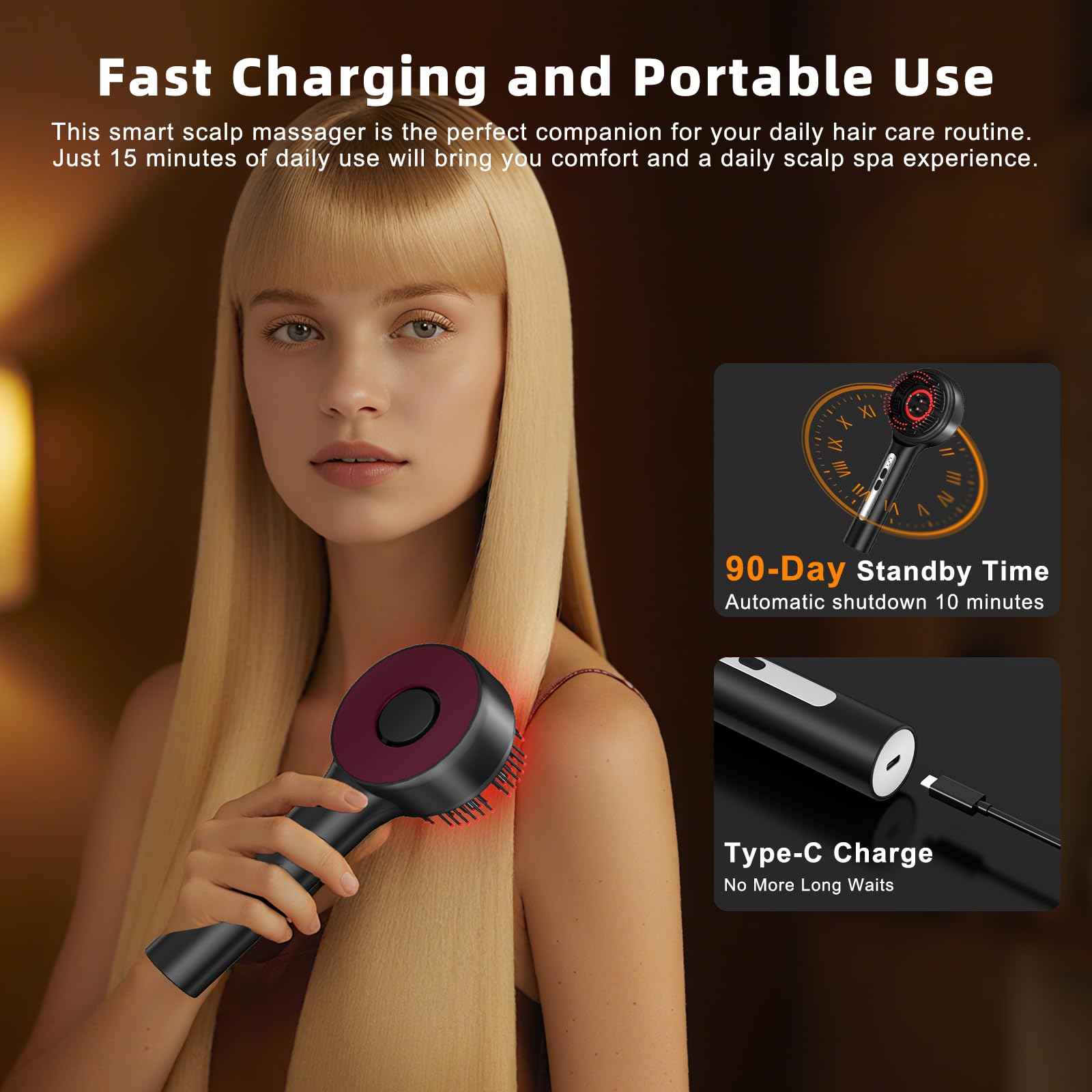 Gleamo compact, portable design ideal for travel and office use