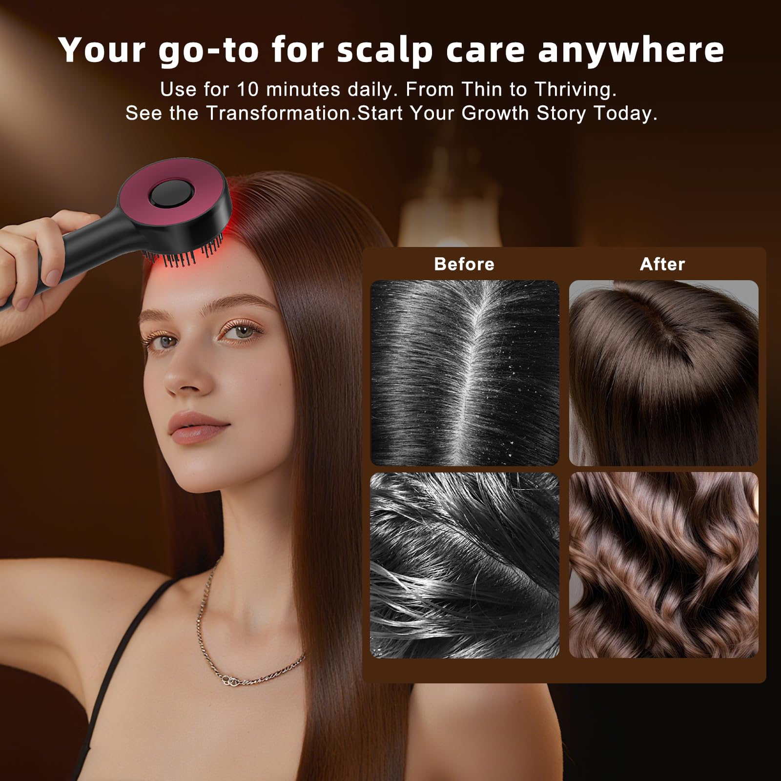 Gleamo gift-ready scalp care tool for a thoughtful wellness gift