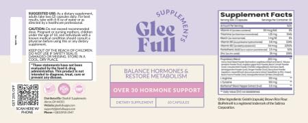 GLEEFULL SUPPS GleeFull Over 30 wellness ritual image encouraging mindful self-care.