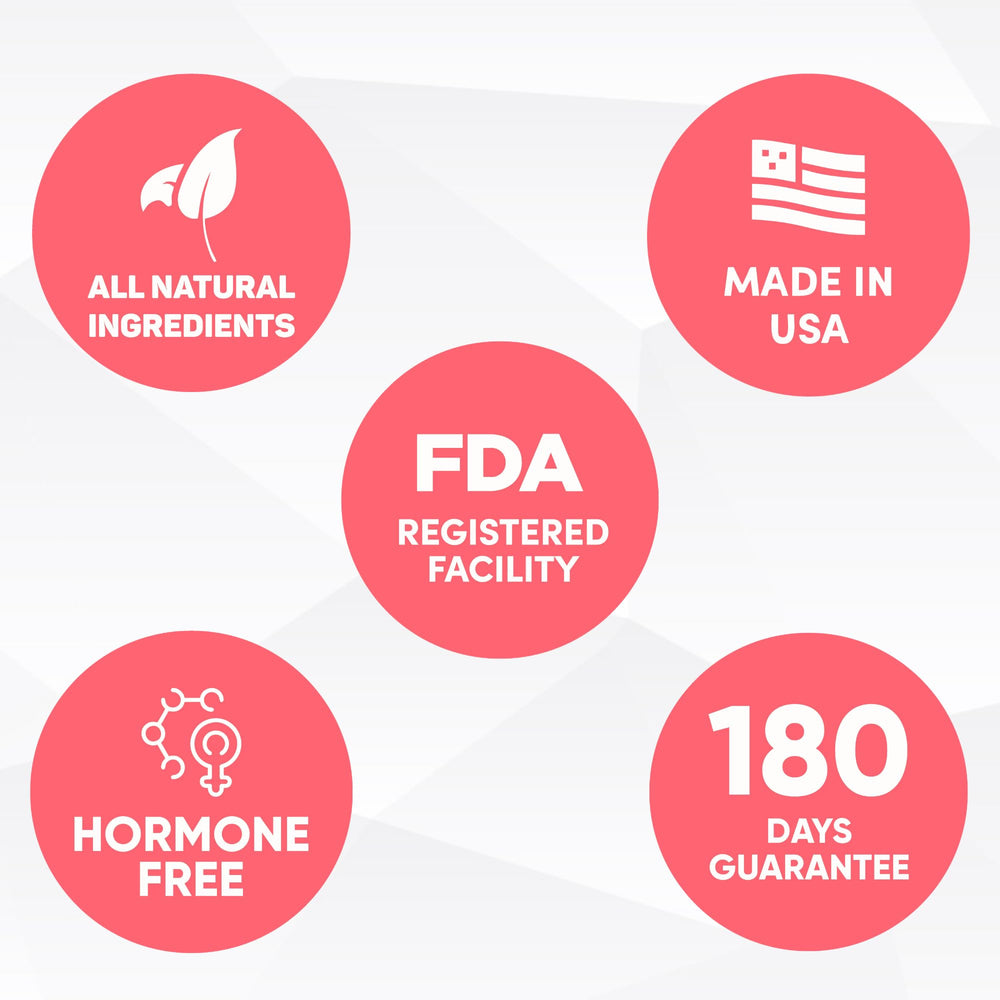 GLEEFULL SUPPS Meno Belly Flusher Plus bottle label focuses on clean, readable ingredients.
