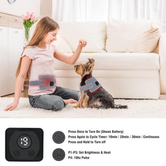 Glentaxy smart-control wrap for humans and pets with auto timer