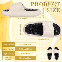 Glitopper slippers interior cushioning view showing soft support.