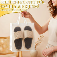 Glitopper massage slippers ready for at-home relaxation.