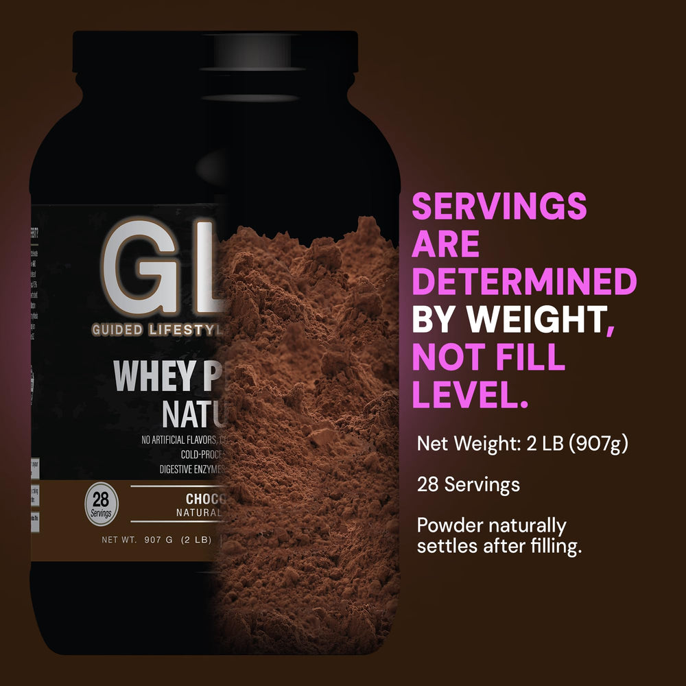 GLO ingredients closeup of cold-filtered whey components