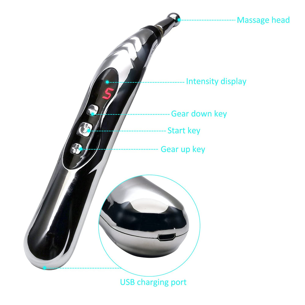 Global Care Market meridians energy pen tips set for targeted trigger points.