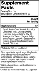 Global Healing Center Brain Health capsules close-up highlights vegan, gluten-free formula.