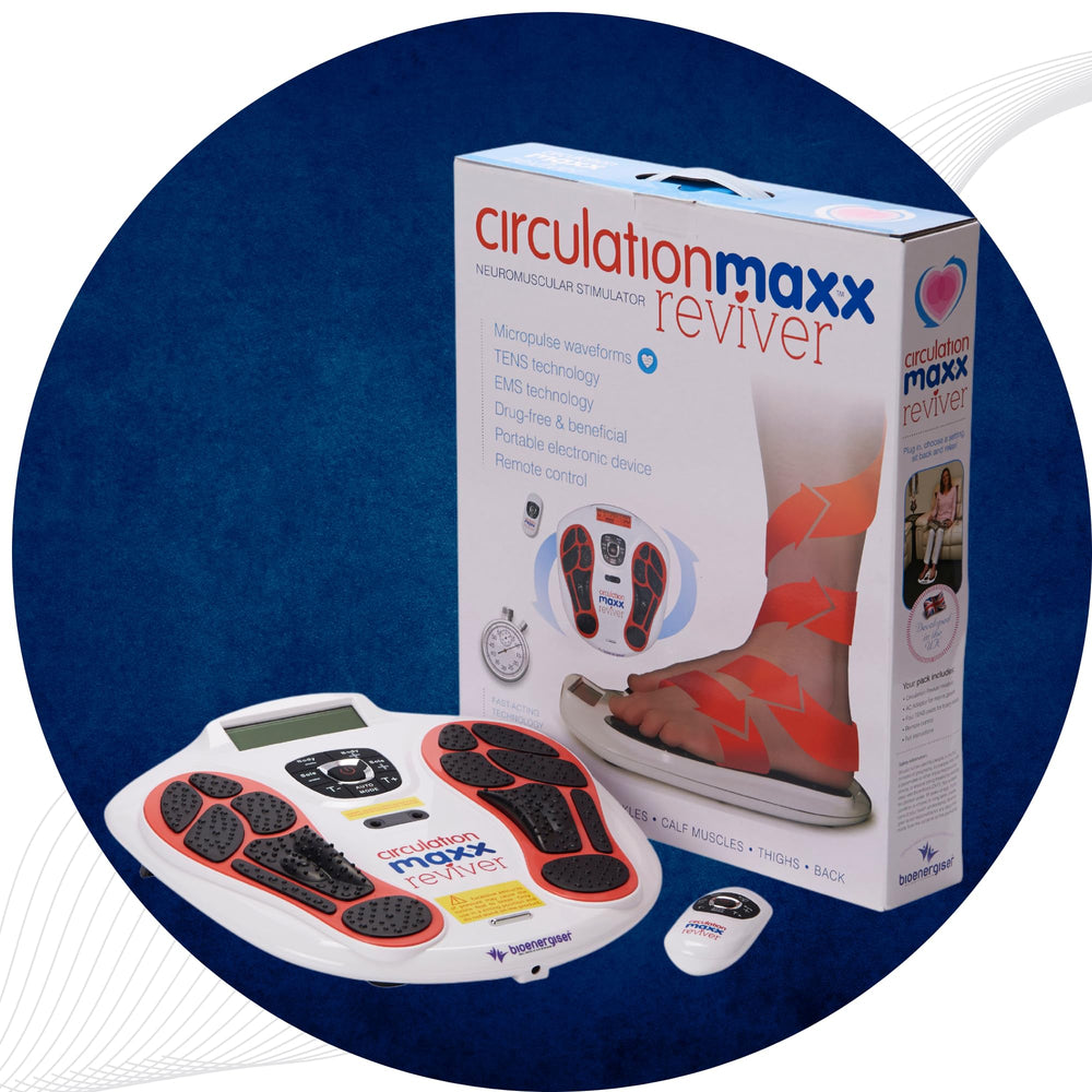 Global Product Circulation Plus Reviver angled display ensures easy monitoring during use.