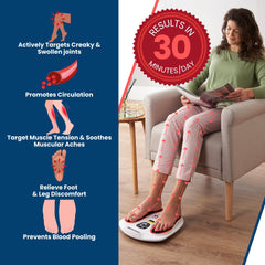 Global Product Circulation Plus Reviver TENS EMS pads deliver targeted stimulation for comfort.