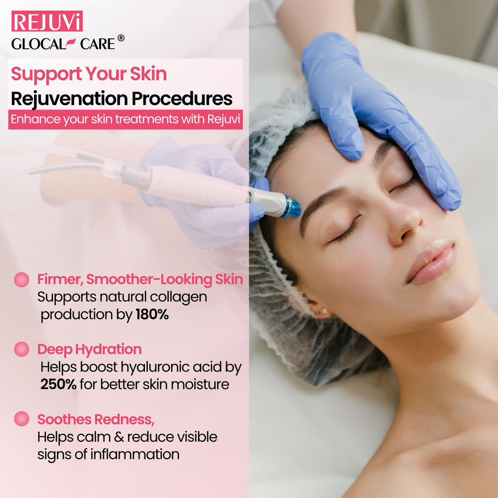 GlocalCare Rejuvi elasticity-firmness visual suggesting improved skin tone and contour.