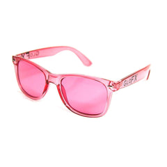 GloFX Color Therapy Glasses 5-pack case demonstrates easy storage on the go